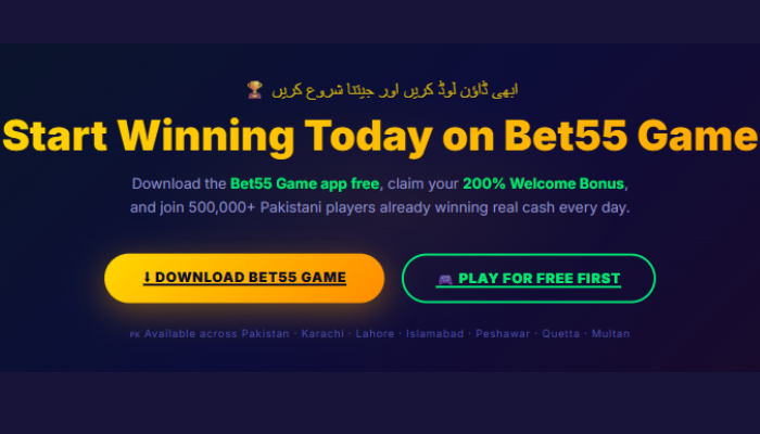 Bet55 Game Start Winning Today